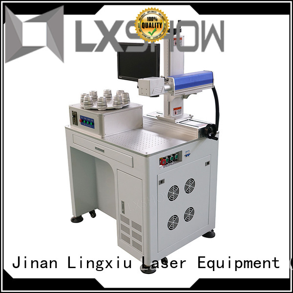 Lxshow controllable laser marking factory price for Clock