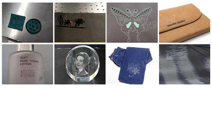 product-Lxshow-10w 20w 30w 50w co2 galvo rf laser marking machine price for nonmetal wood for leath-2