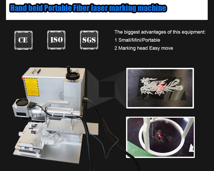 product-Lxshow-Portable small mini split type Fiber laser marking machine marking logo all kinds met-1
