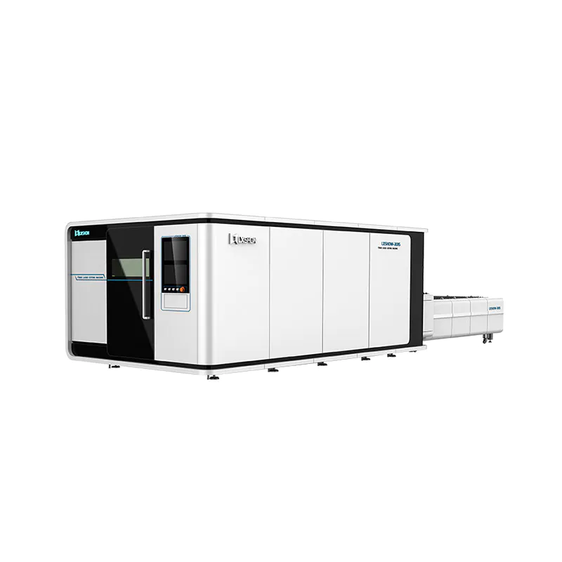 Exchange table + Cover fiber laser cutting machine LXF1530G