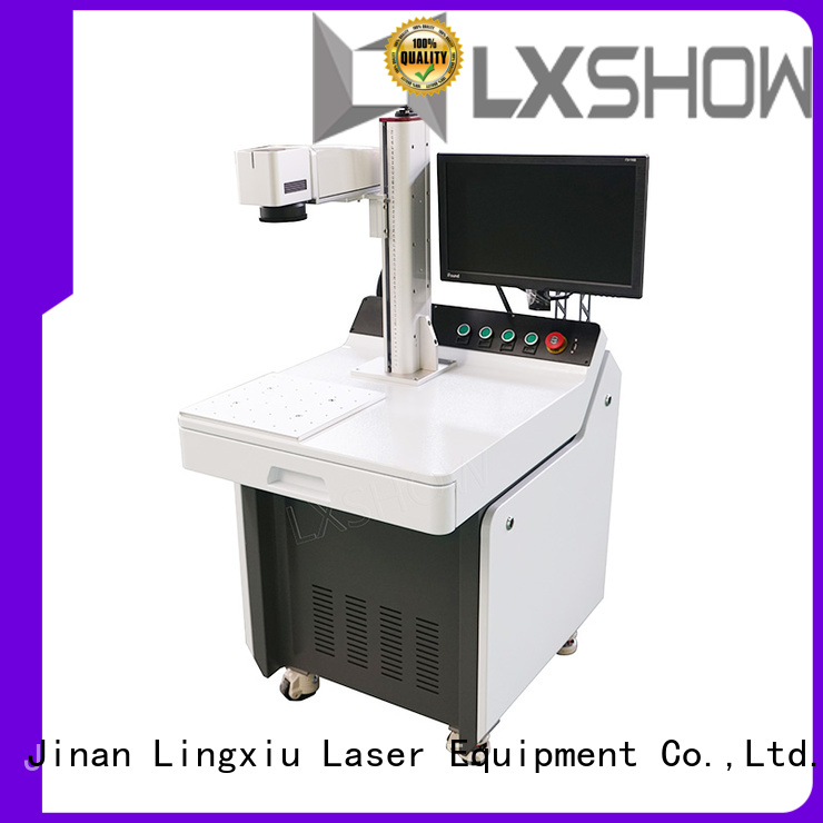 Lxshow stable laser machine directly sale for packaging bottles