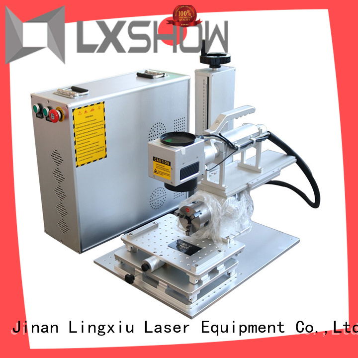 Lxshow marking laser machine factory price for Cooker
