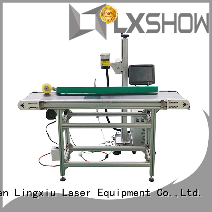 Lxshow laser marking machine factory price for Clock