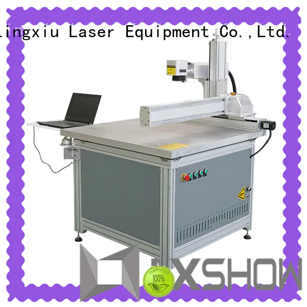 Lxshow marking laser machine manufacturer for packaging bottles
