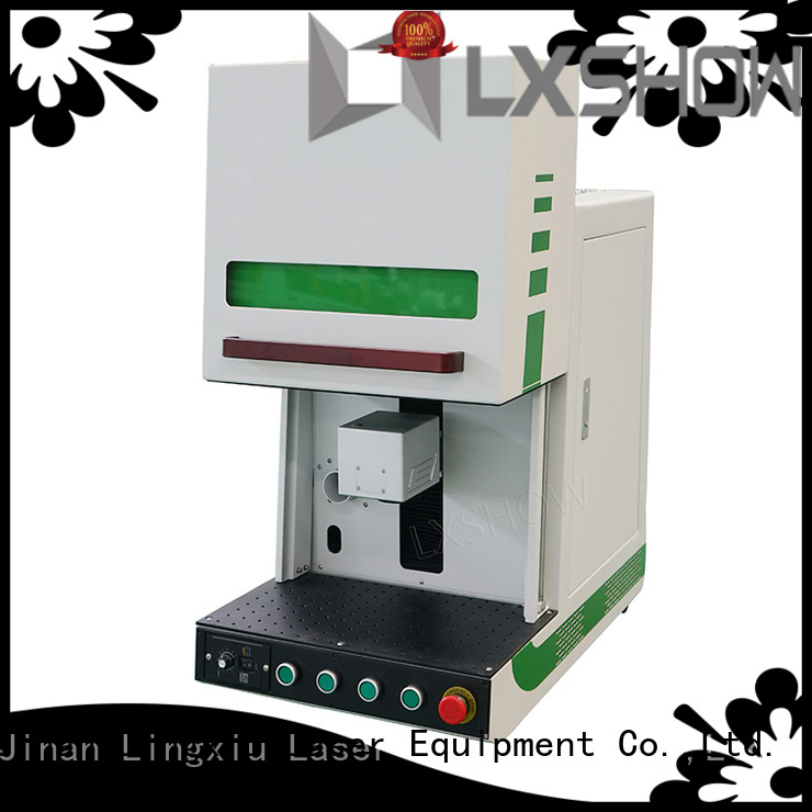 Lxshow laser marking machine directly sale for packaging bottles