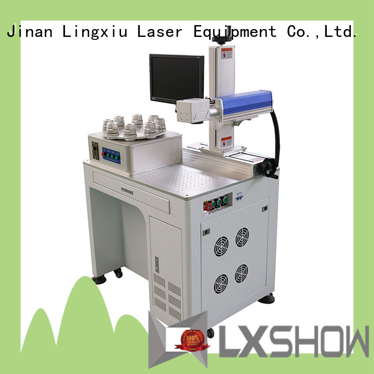 Lxshow creative marking laser machine factory price for Cooker