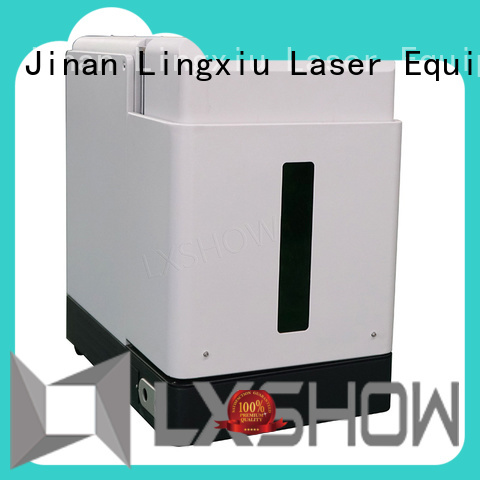 Lxshow controllable fiber laser factory price for packaging bottles