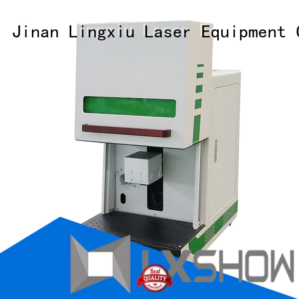 Lxshow controllable laser marking machine factory price for Clock