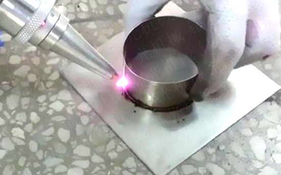 Fiber laser welding