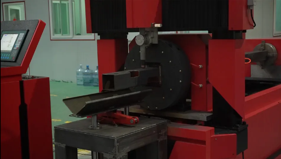 professional tube cnc plasma cutting cut cutter machine for metal