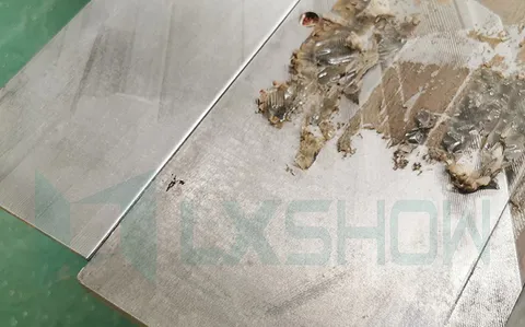 Laser cleaning oil stain (except paint)