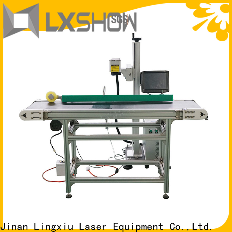 Lxshow laser marking machine manufacturer for packaging bottles