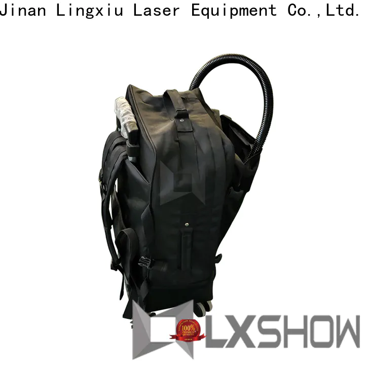 Lxshow durable laser cleaning rust manufacturer for work plant