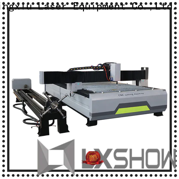 Lxshow accurate plasma cnc table supplier for logo making
