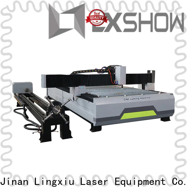 Lxshow cnc plasma table personalized for logo making