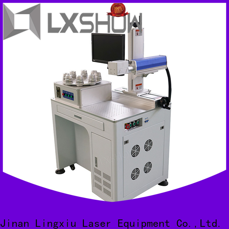 Lxshow creative laser marking factory price for Clock