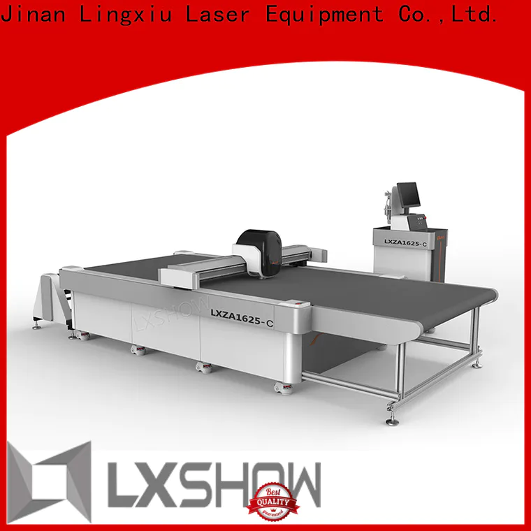 Lxshow sturdy fabric cutting machine on sale for rugs