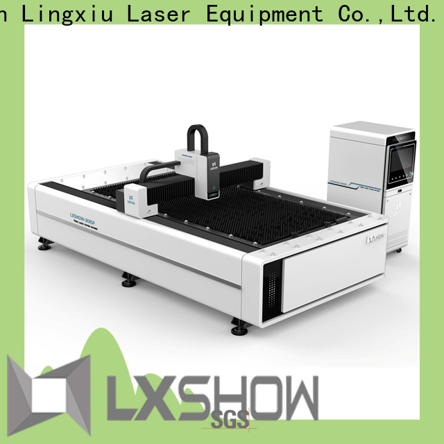 Lxshow laser metal cutting factory price for packaging bottles