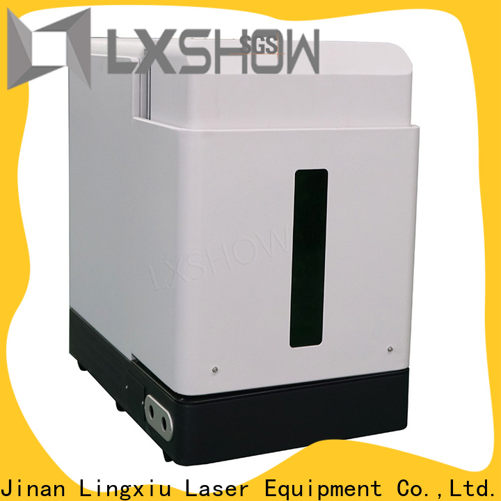 Lxshow stable laser marking machine factory price for Cooker