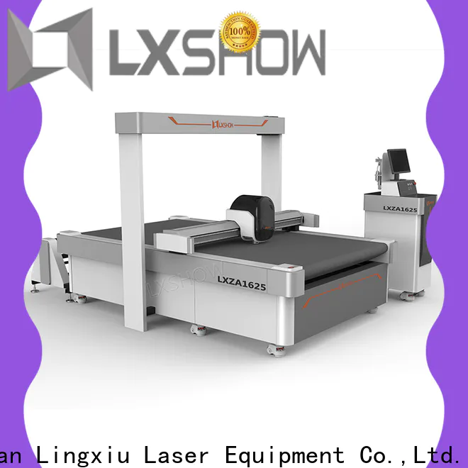 Lxshow stable fabric cutting machine directly sale for seat cover