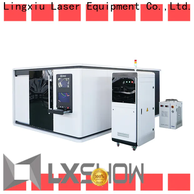 Lxshow metal laser cutter factory price for Clock