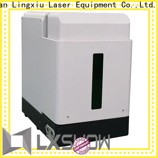 Lxshow laser marking factory price for Clock
