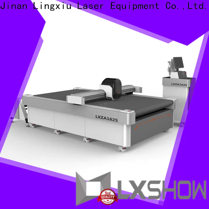 Lxshow sturdy foam cutting machine directly sale for seat cover