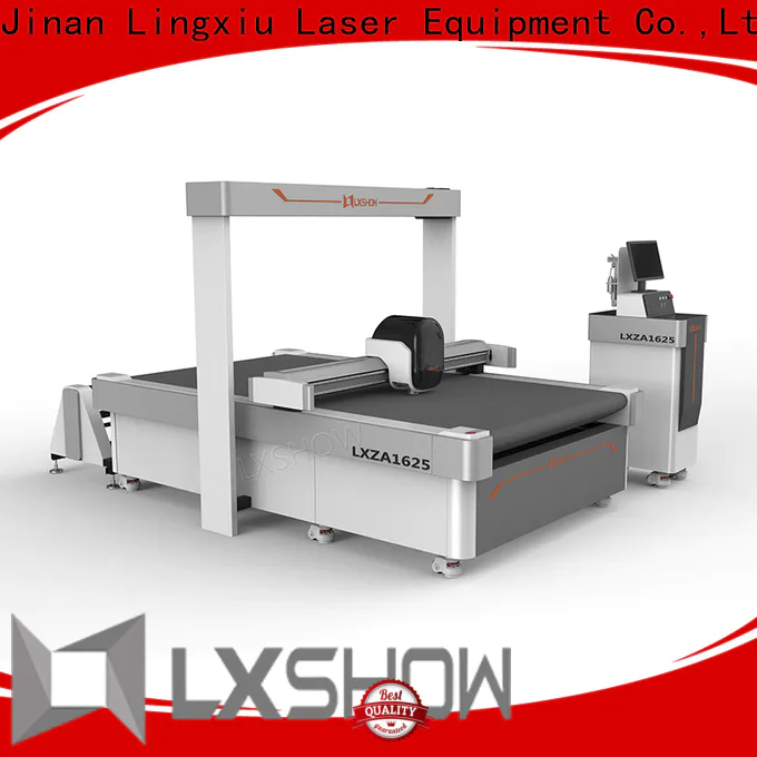 Lxshow foam cutting machine promotion for bags materials