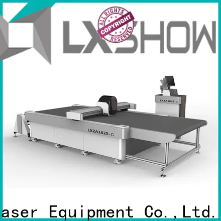 Lxshow professional vibrating machine promotion for footwear material