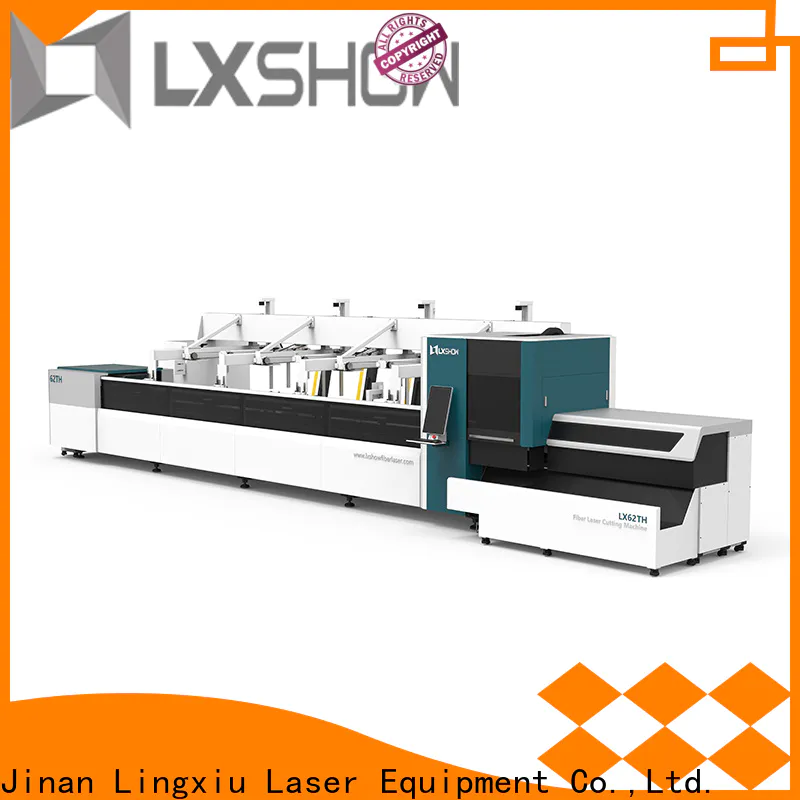 Lxshow tube laser cutting manufacturer for work plant