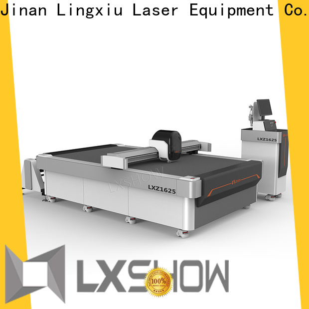 Lxshow practical cnc router machine factory price for rubber, cloth