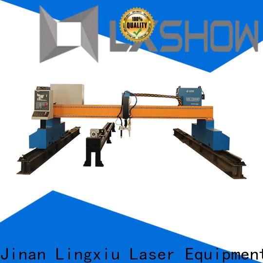 Lxshow cnc plasma table supplier for logo making