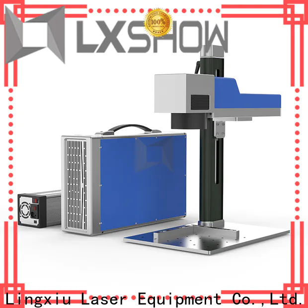 Lxshow controllable laser machine directly sale for packaging bottles