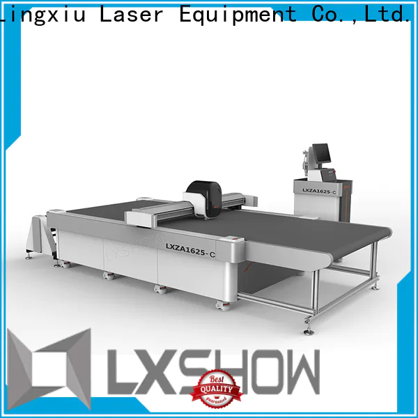 Lxshow sturdy fabric cutting machine promotion for non-woven fabrics