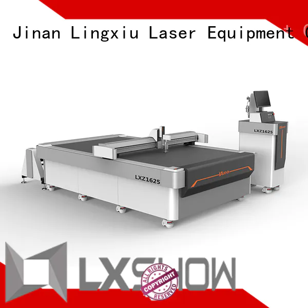 Lxshow good quality fabric cutting machine factory price for foam board