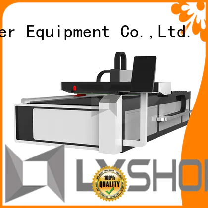 Lxshow cnc laser cutter manufacturer for packaging bottles