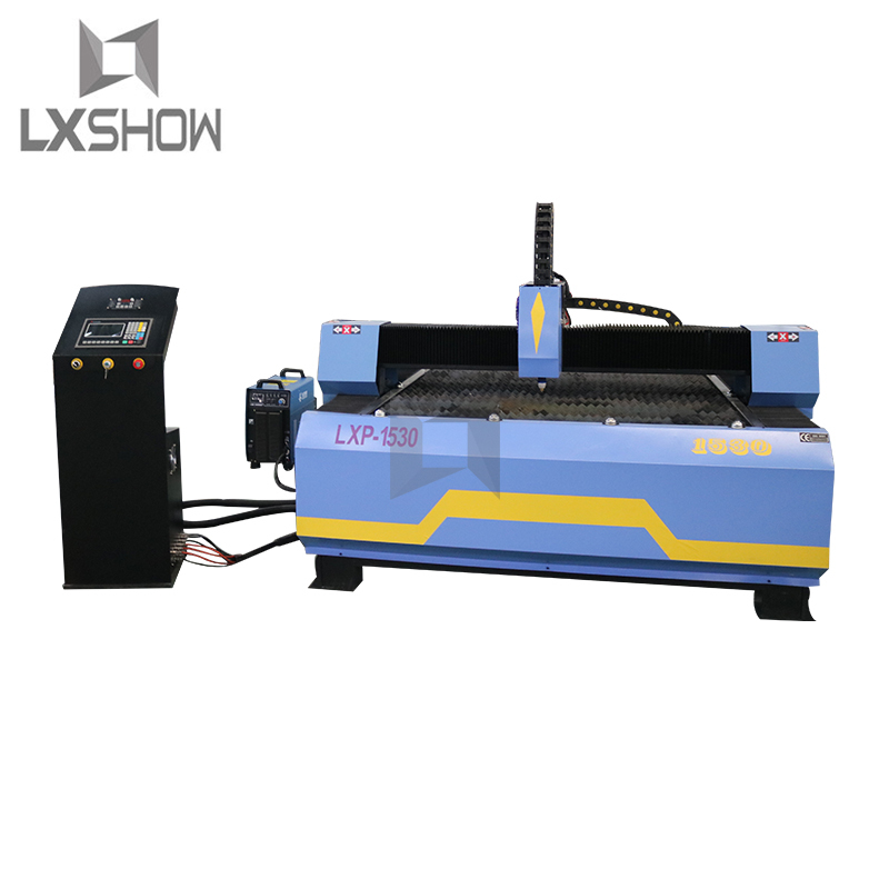product-Lxshow-heavy duty cnc plasma cutting machine with 3 axis dust cover linear square rails sawt