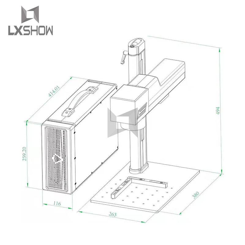 application-stable laser marking manufacturer for packaging bottles-Lxshow-img-1