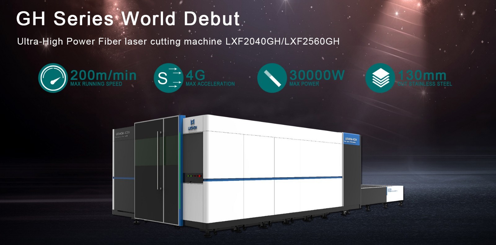 Lxshow stable laser for cutting metal factory price for Clock