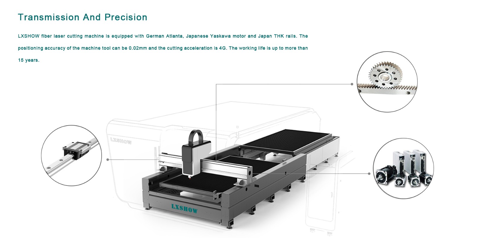 Lxshow creative cnc laser cutter manufacturer for Clock-6