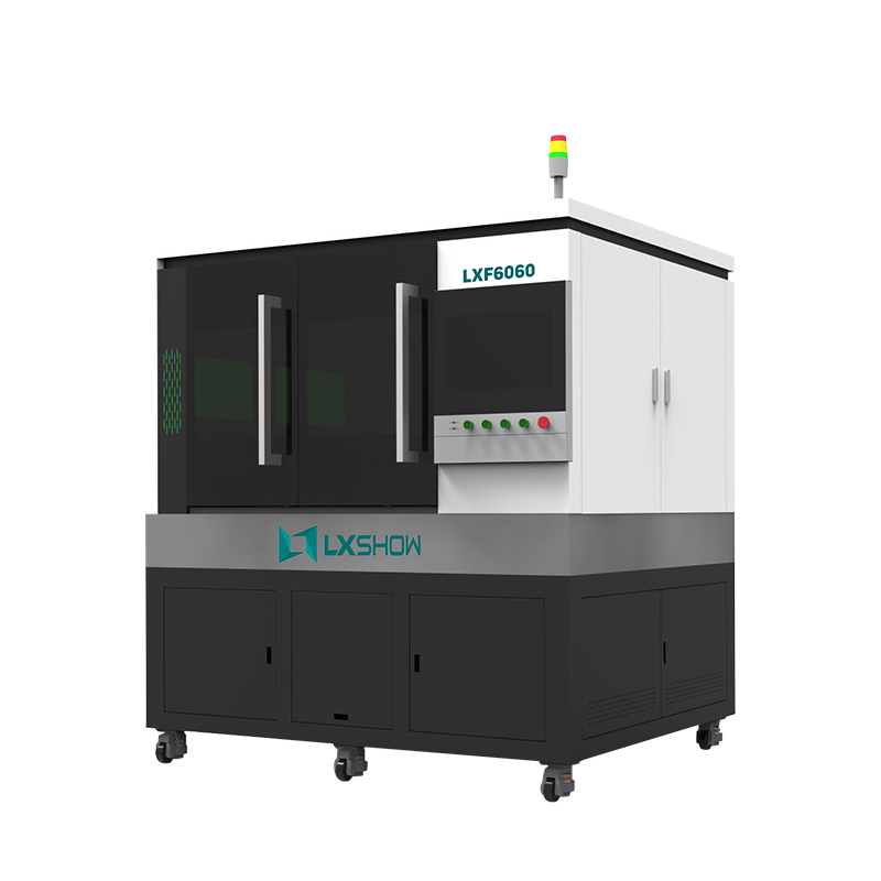 [LXF6060] High Precision mini small fiber laser cutting machine LXF6060 with linear motor ball screw transmission 500w 750w 1000w 1500w