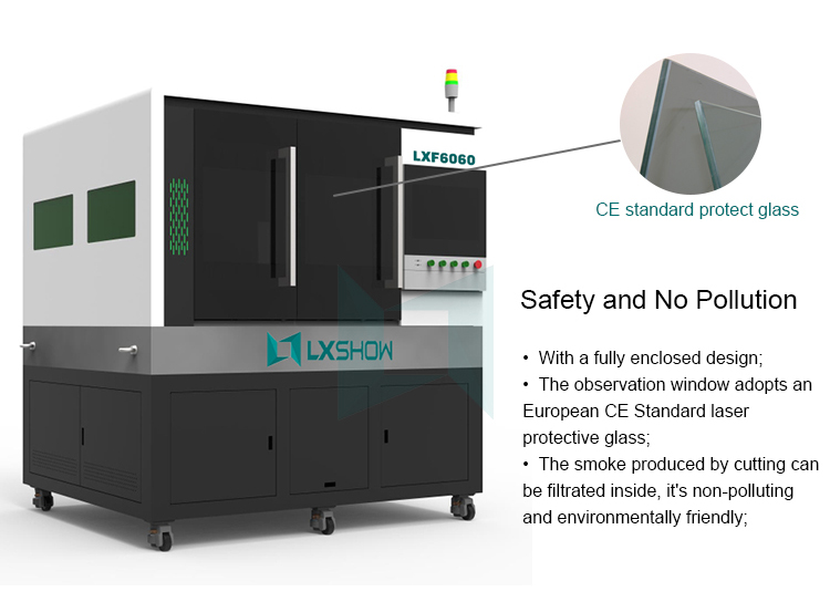 Lxshow efficient metal cutting laser manufacturer for Clock-8