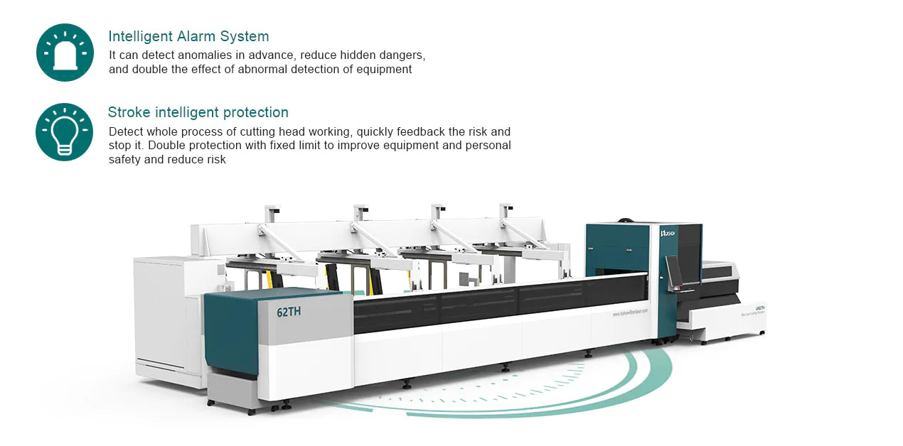 stable metal laser cutting machine supplier for work plant