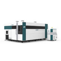 [LX3015PT] 3kw 4kw 6kw 8kw 10kw 12kw Metal Iron Fiber laser cutting machine with exchange table full cover rotary metal tube pipe fiber laser cutter