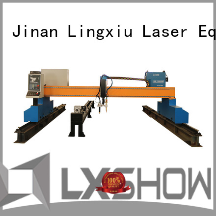 Lxshow plasma cnc table personalized for logo making