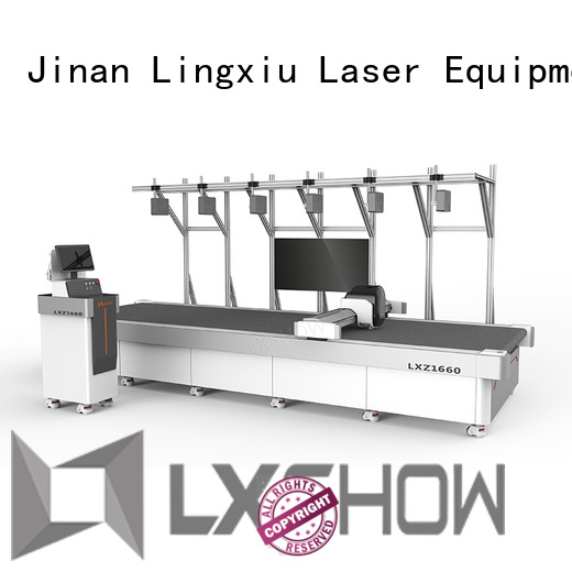 Lxshow vibrating machine supplier for footwear material