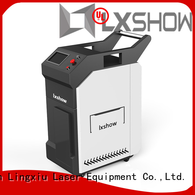 Lxshow laser cleaning rust manufacturer for workshop