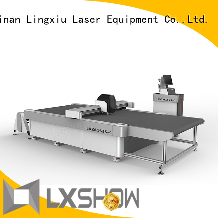 Lxshow foam cutting machine supplier for seat cover