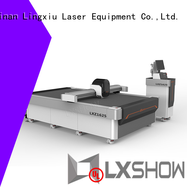 Lxshow good quality cnc router machine at discount for rubber, cloth