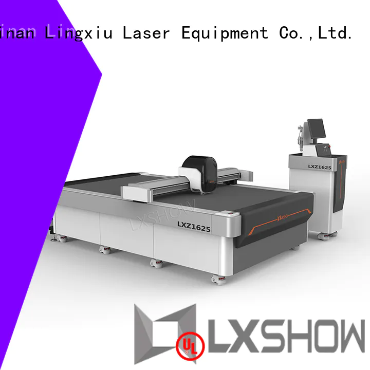Lxshow good quality cnc router machine at discount for rubber, cloth
